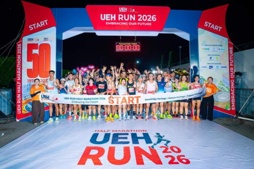 [UEH 50] 4000 Runners Write the "Knowledge - People - Future" Race at UEH Run Half Marathon 2026
