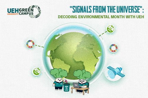 [Green Vibe Only] "Signals from the Universe": Decoding Environmental Month with UEH