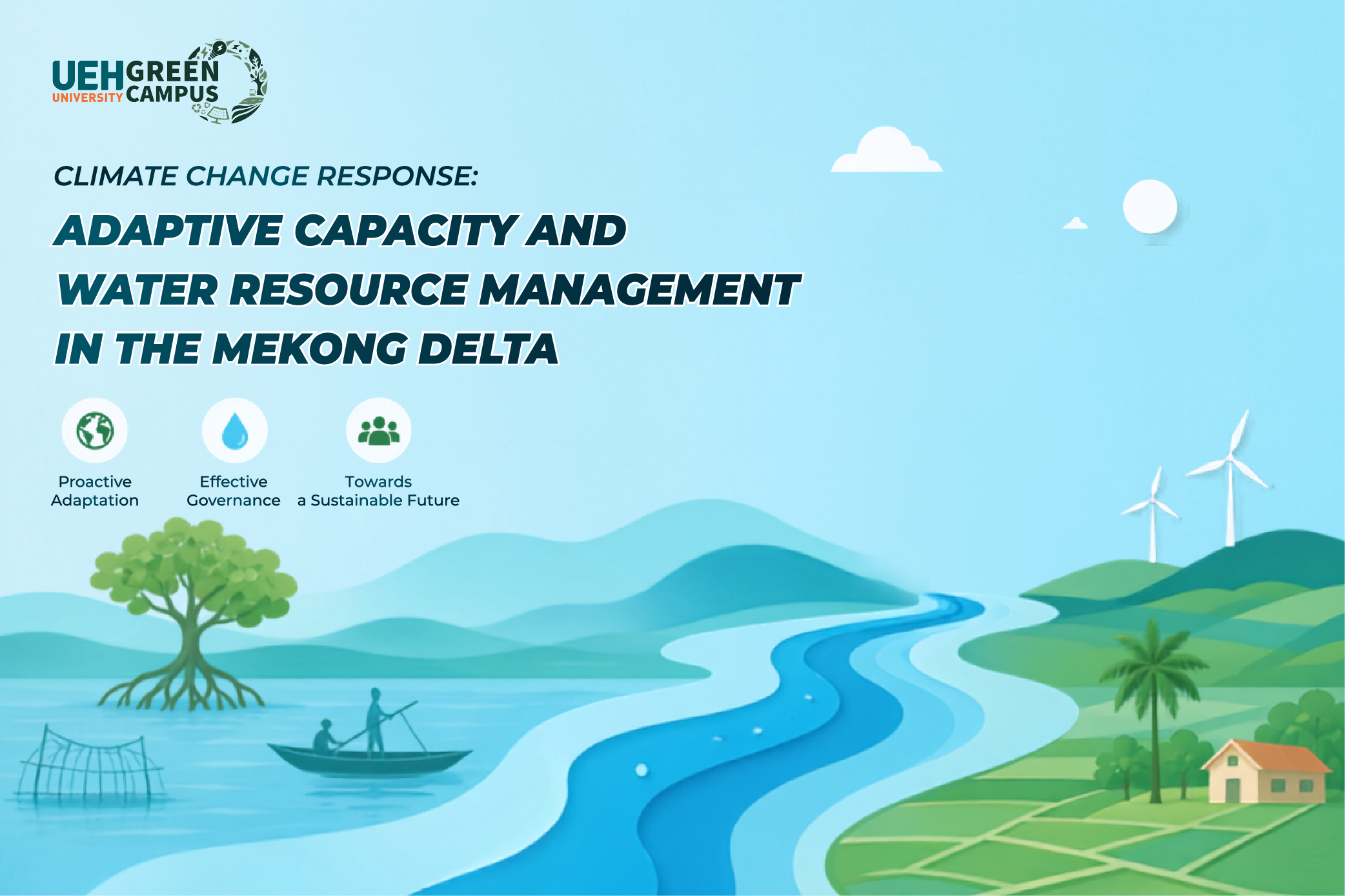 [Green Vibe Only] Climate Change Response: Adaptive Capacity and Water Resource Management in the Mekong Delta