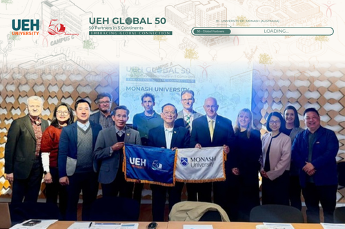 [UEH 50 Global Partners] UEH and Monash University (Australia): Strengthening a Strategic Partnership with a Leading Australian Research University