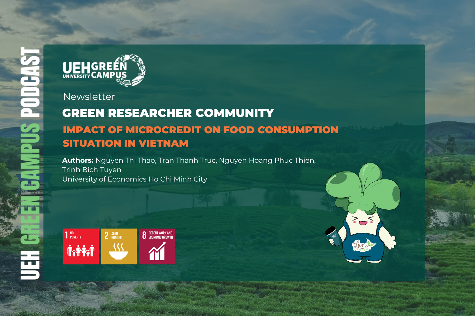 [Research Contribution] Impact of microcredit on food consumption: Situation in Vietnam