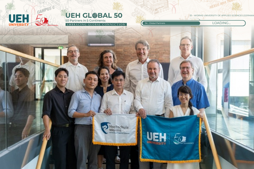 [UEH 50 Global Partners] UEH Promotes Cooperation with Worms University of Applied Sciences, Germany