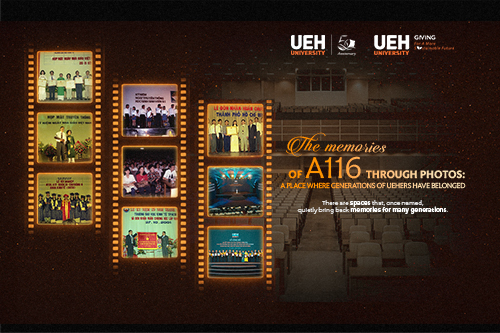 [UEH 50 Years] The memories of A116 through photos: A place where generations of UEHers have belonged