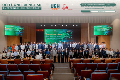 [UEH CONFERENCE 50] ELG 2026 International Conference Opens: From Multifaceted Transitions to the Challenge of Systemic Sustainability Policy Design